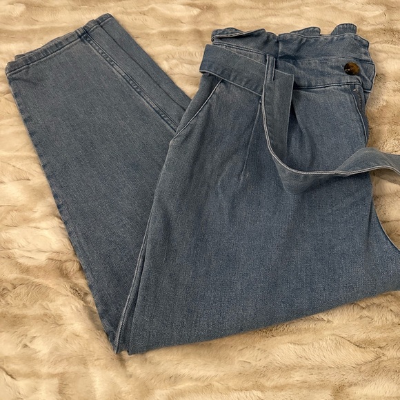 Who What Wear Paperbag jeans - Picture 2 of 3